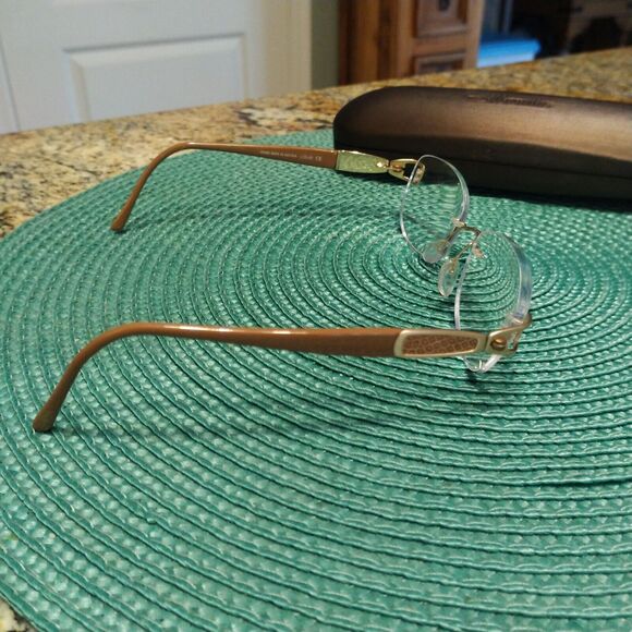 Silhouette 6704 20 Rimless 53-18-135 Used Eyeglasses Frames with case - Picture 3 of 12